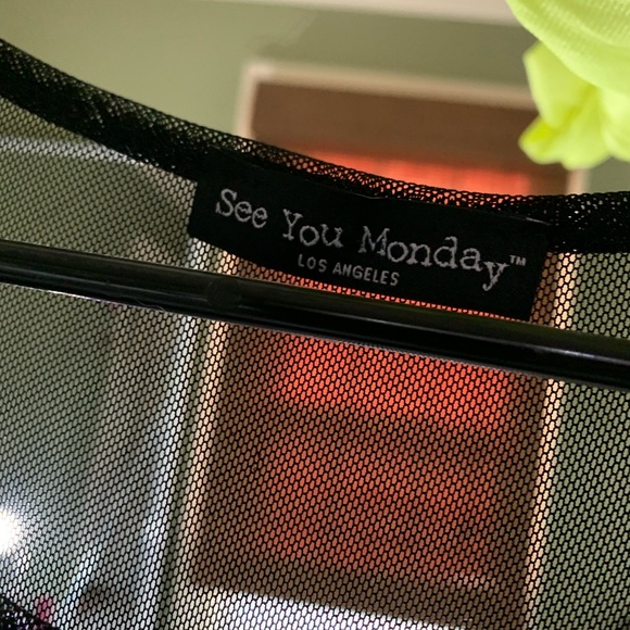 See You Monday Small See-Through dress/cover up - Picture 3 of 3